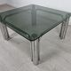 Vintage chrome coffee table