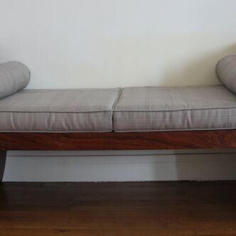 Contemporary wenge daybed made to measure