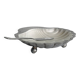 Antique shell-shaped presentation butter dish