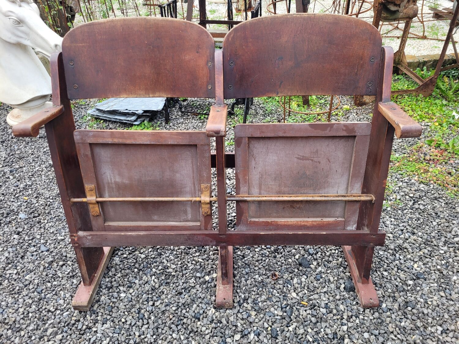 2-seater cinema bench