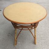 Rattan table