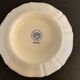 Salad bowl in blue and white earthenware, burgenland model of villeroy and boch