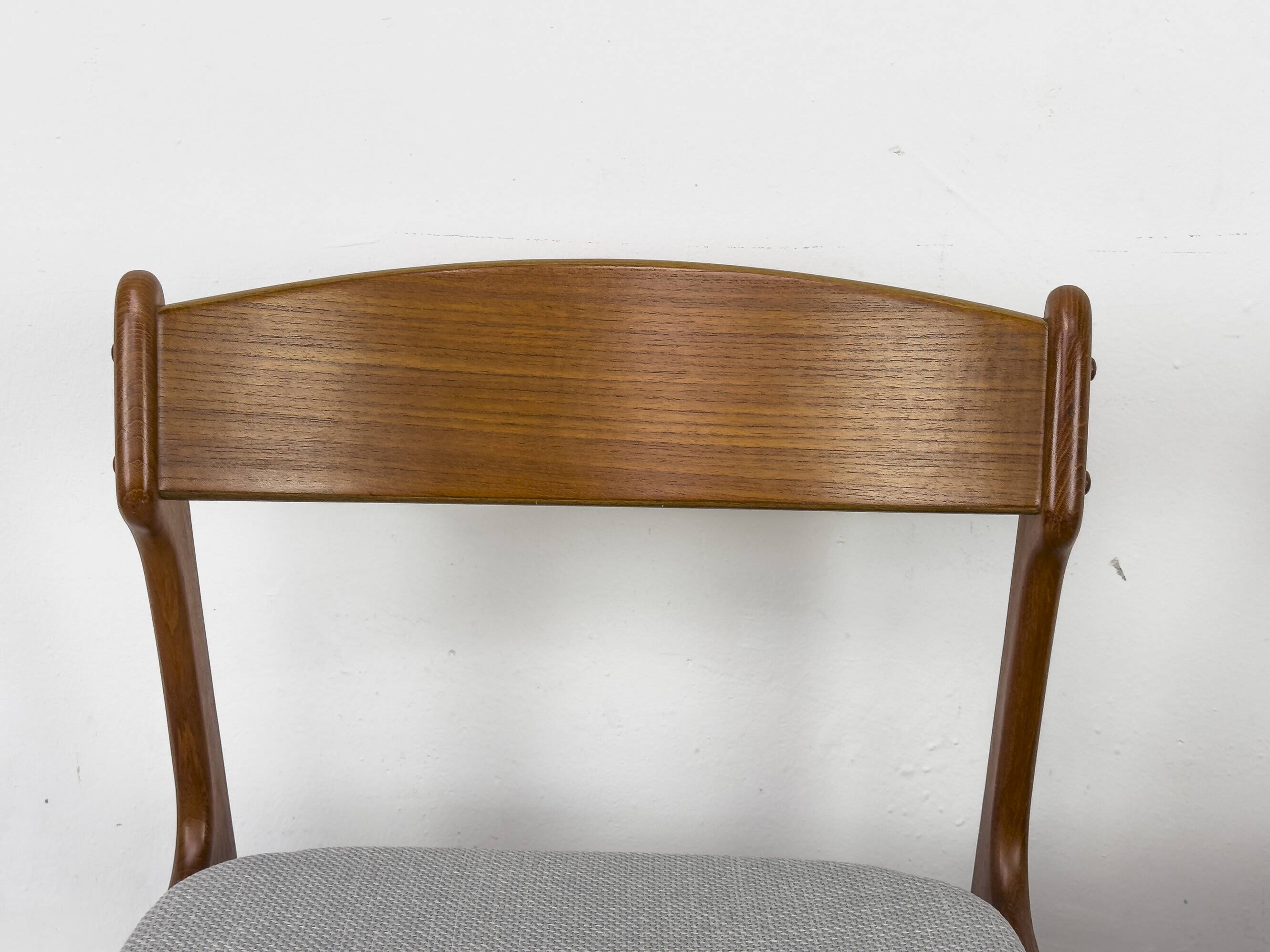 Danish Teak Dining Chairs by Erik Buch for OD Møbler, 1960s, Set of 4