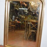 Louis Philippe style gold mirror - 129x92cm