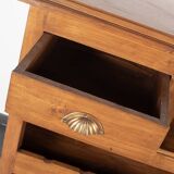 Vintage bar cabinet, bottle rack, with drawers