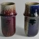 Scandinavian Modern Ceramic Vases, Sylvia Leuchovius, Rörstrand 1976,  Set of 2