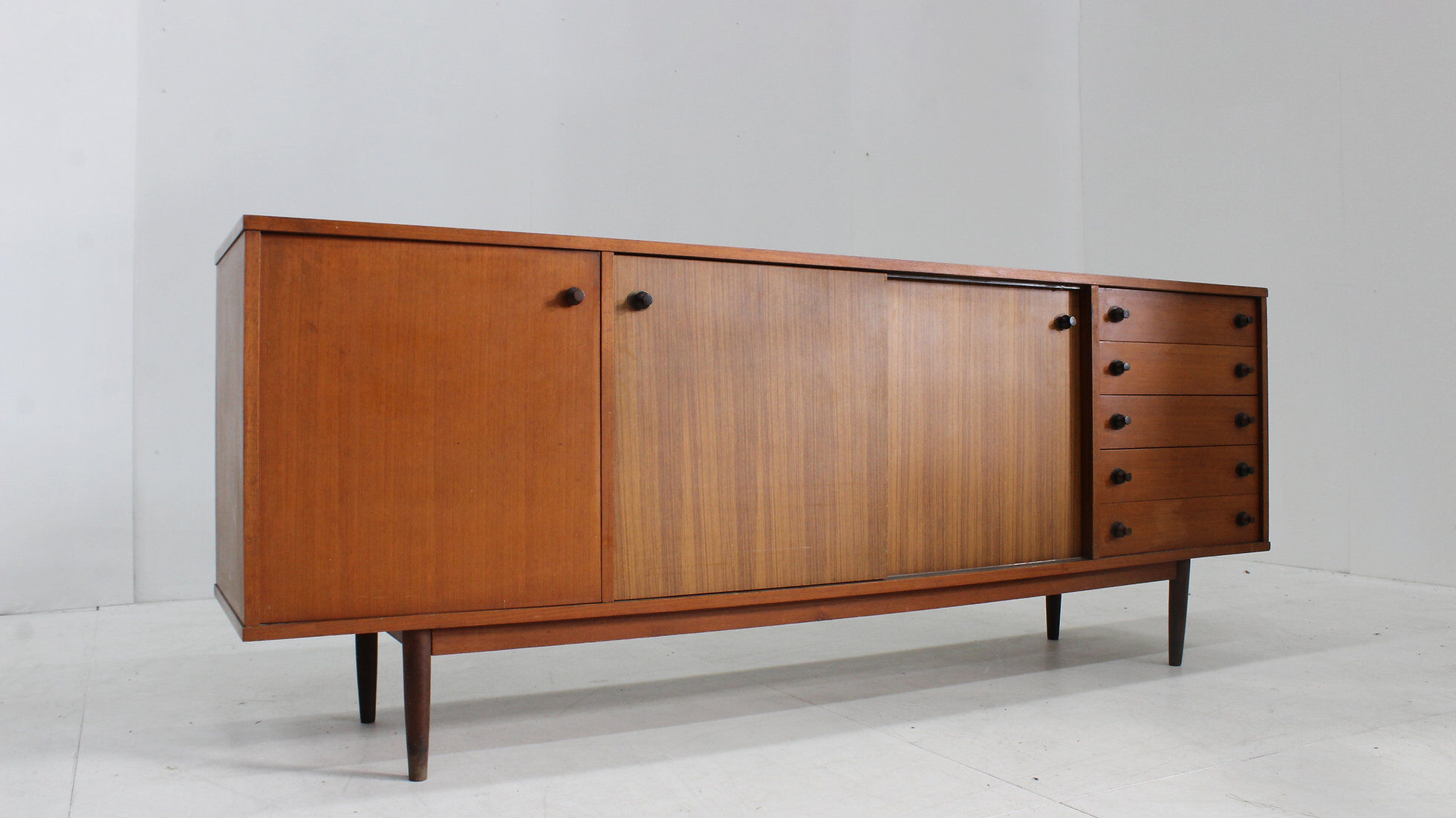 Vintage sideboard Mobilificio Montresor Italian design 1960s