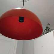 Suspension lustre vintage space age année 70