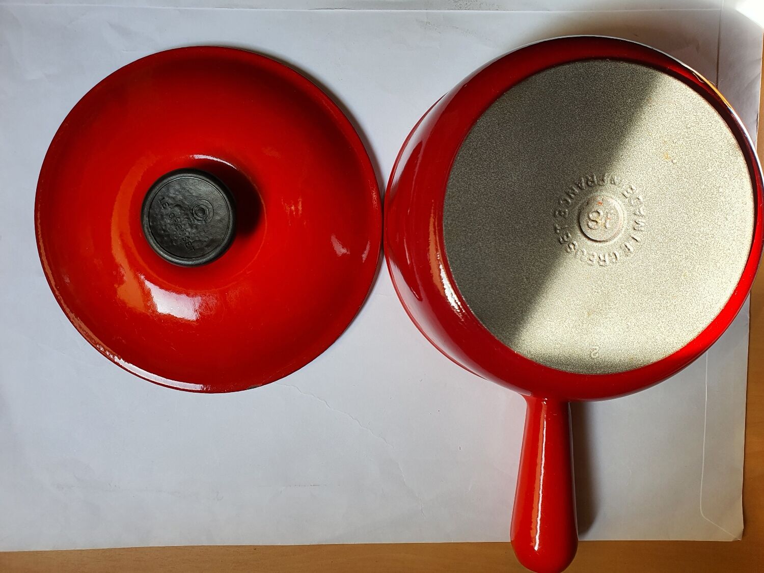 Cast iron pan Le Creuset