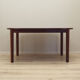 Table en palissandre, design danois, années 1970, fabriquée au Danemark