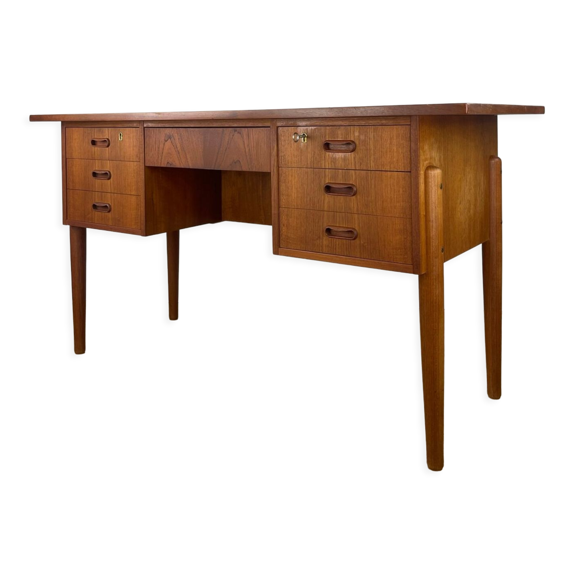 Scandinavian teak desk