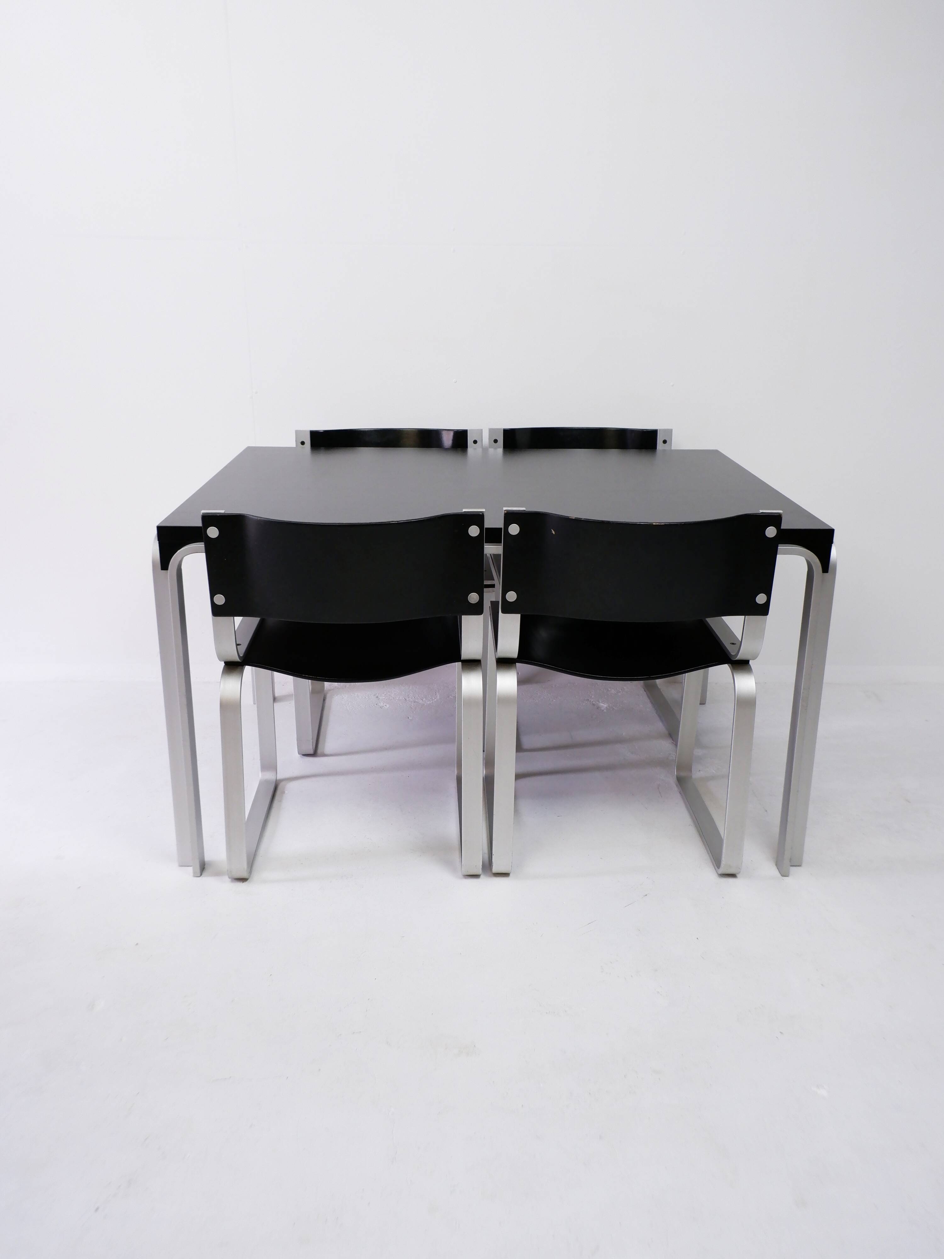 Pastoe Dining set by Pierre Mazairac, 1970s