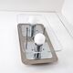 Wofi Leuchten dlg Oxar space age vintage double mirror wall light