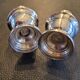 Silver salt and pepper shakers