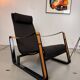 Leather and Steel Lounge Chair "Cité" by Jean Prouvé for Vitra, 2002