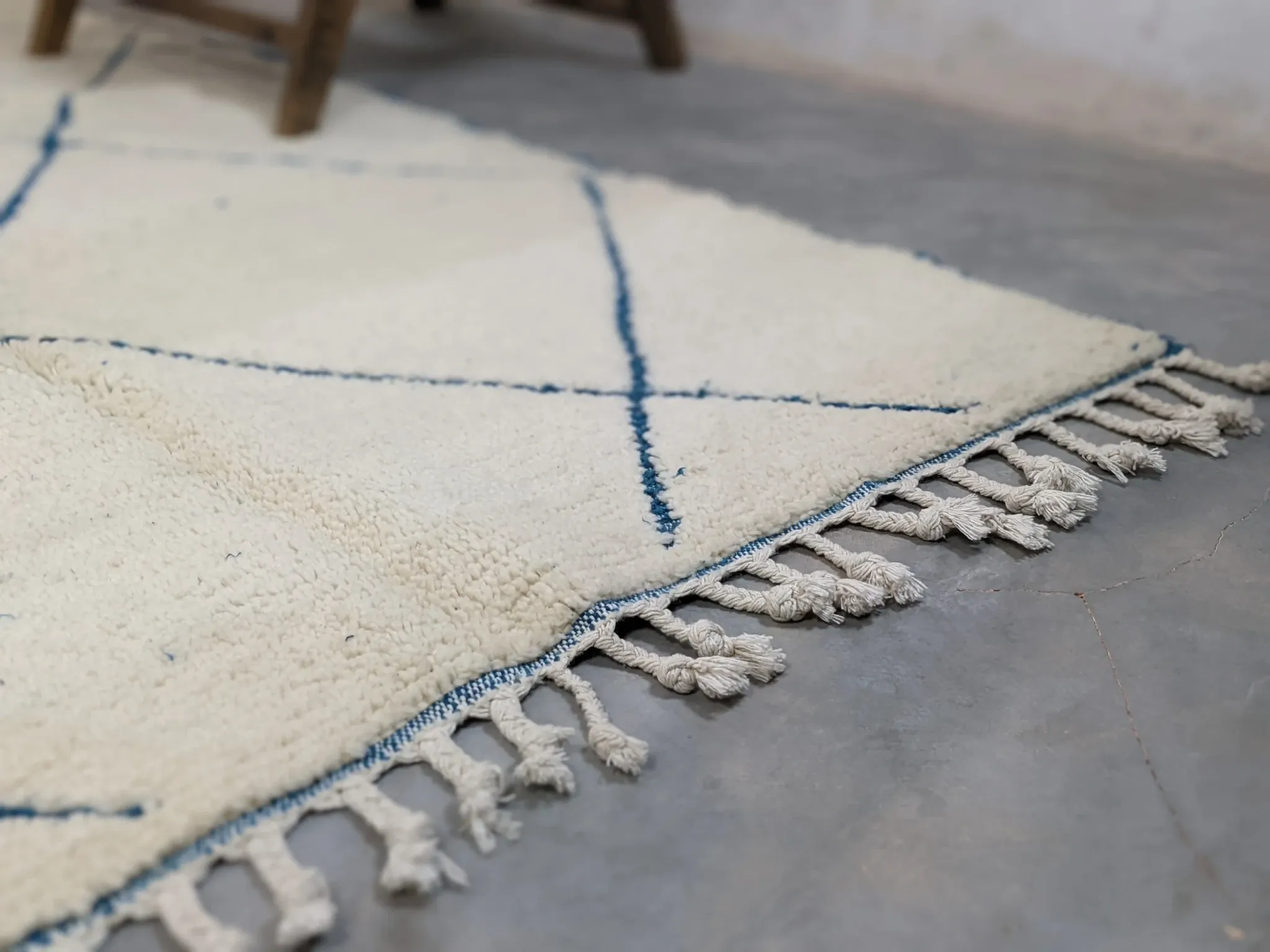 Beni Ouarain rug, 260 x 155 cm || 8.53 x 5.09 feet, MS-187