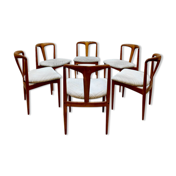 Set de 6 chaises de salle à manger 'Juliane' Johannes Andersen pour Uldum