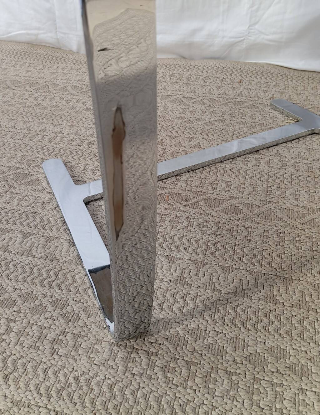 BRNO armchair, designed by Mies Van Der Rohe.