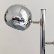 Lampe chromée vintage 1970's