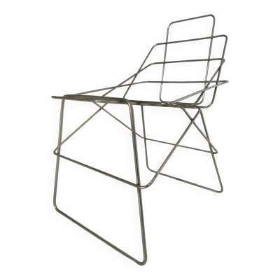 Chaise d'Enzo Mari. Fabriquée par Driade en 1972 . (Edition originale)