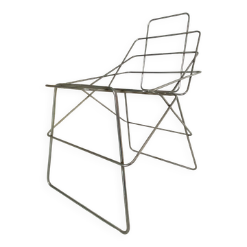 Chaise d'Enzo Mari. Fabriquée par Driade en 1972 . (Edition originale)