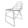 Chaise d'Enzo Mari. Fabriquée par Driade en 1972 . (Edition originale)