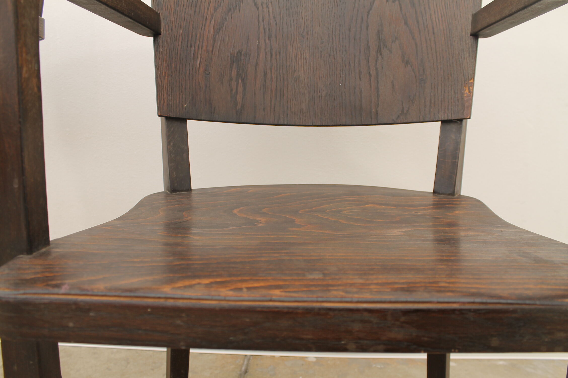 Bentwood writing desk armchairs, 1950s, Czechoslovakia
