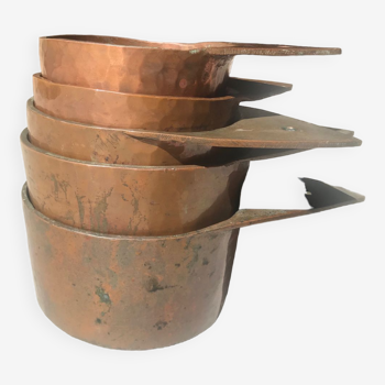 Copper pans/bowls