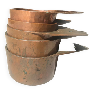 Copper pans/bowls
