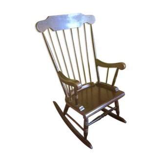 Stol Kamnik vintage rocking chair 60s