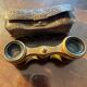 Theater binoculars early 20th century - Crocodile case