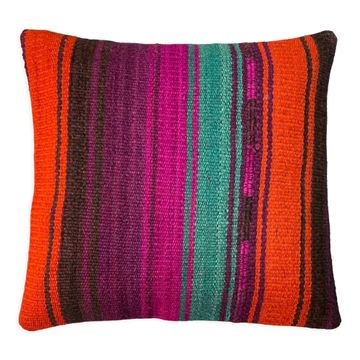 Housse de coussin kilim turc vintage 40 x 40 cm