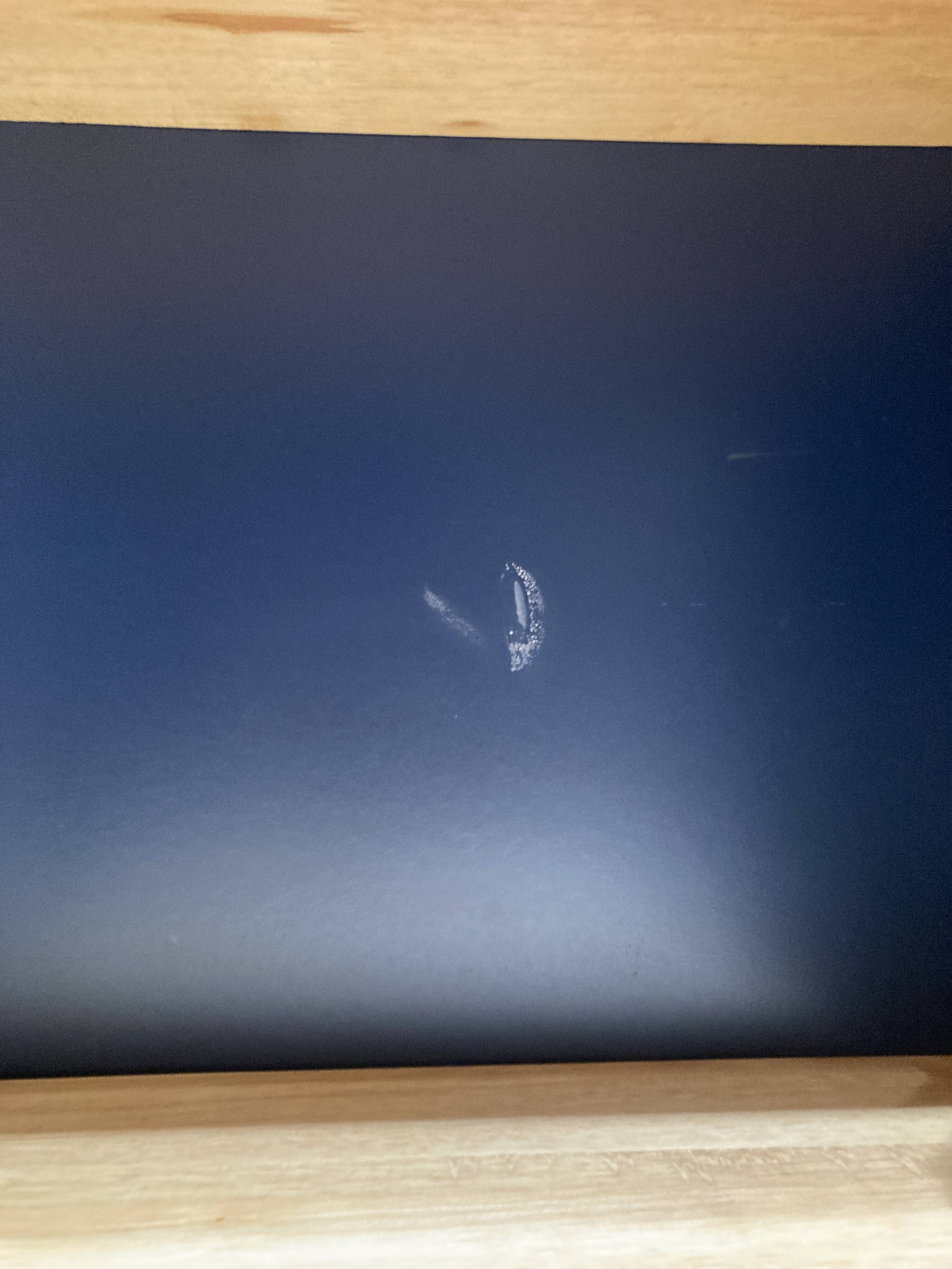 Blue painted wooden dresser