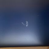 Blue painted wooden dresser