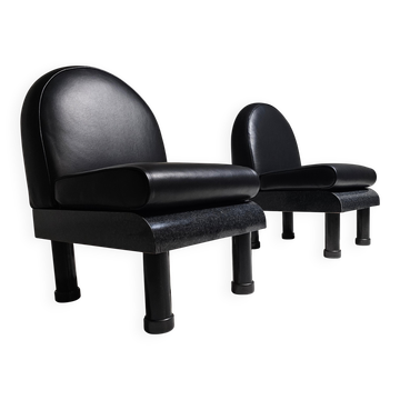 Paire de chaises, 1980