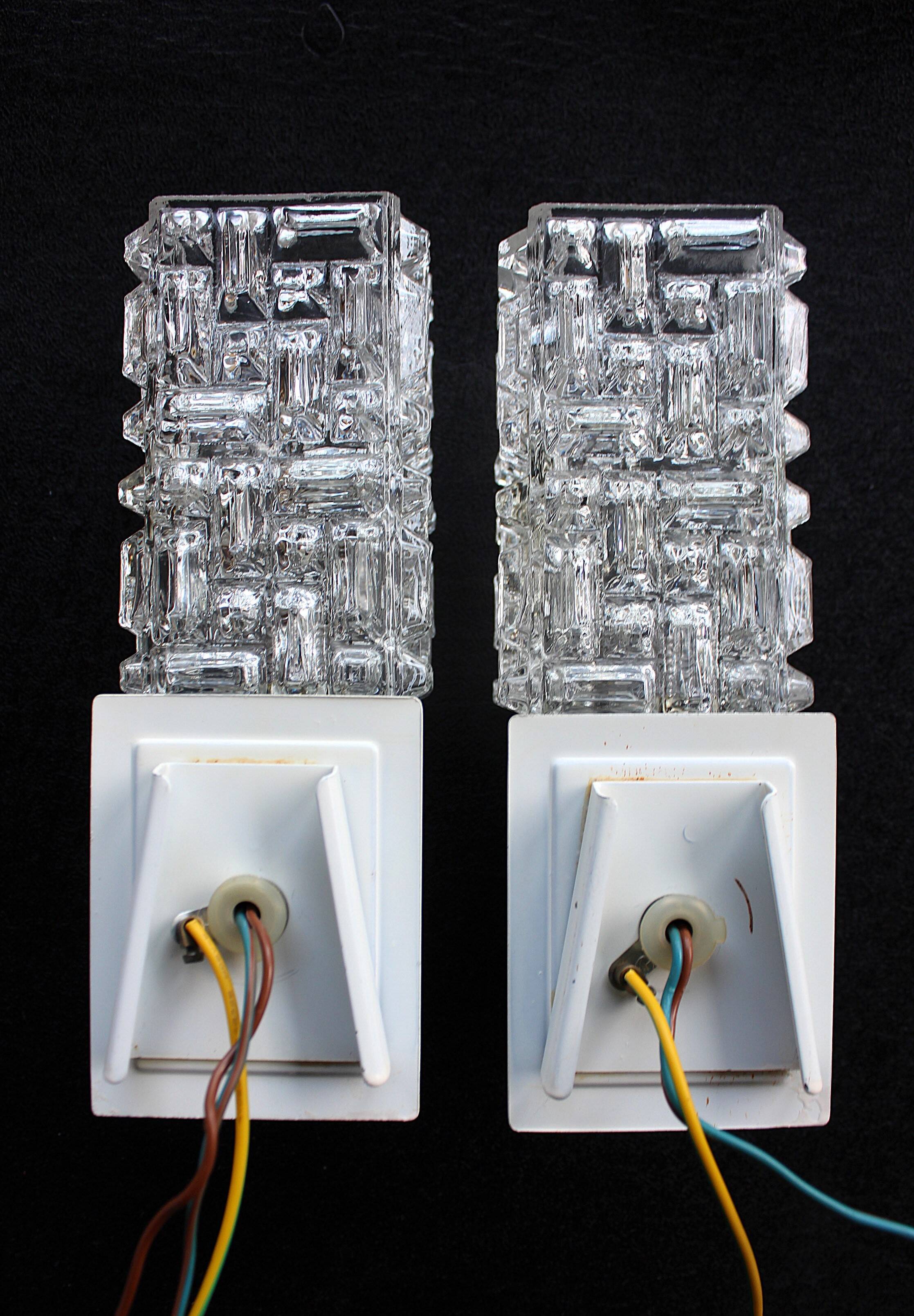 Vintage Targetti wall sconces 1970s