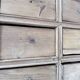 XL 1950 pine workshop cabinet with drawers