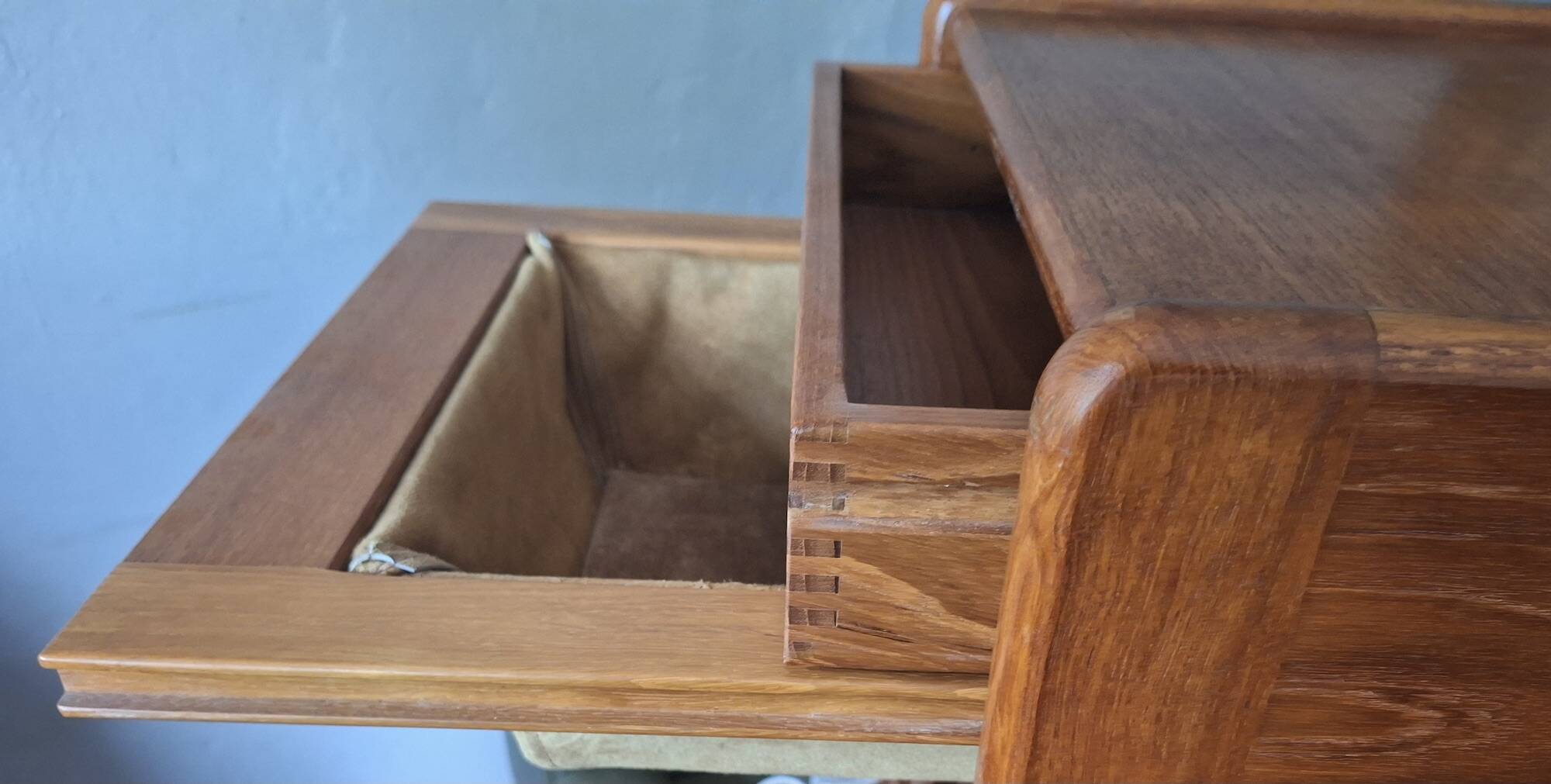 Vildbjerg teak multifunction serving bar cart, Denmark 1960s