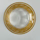 Baccarat Crystal Tray – Golden Frieze
