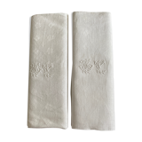 Set of 2 old napkins