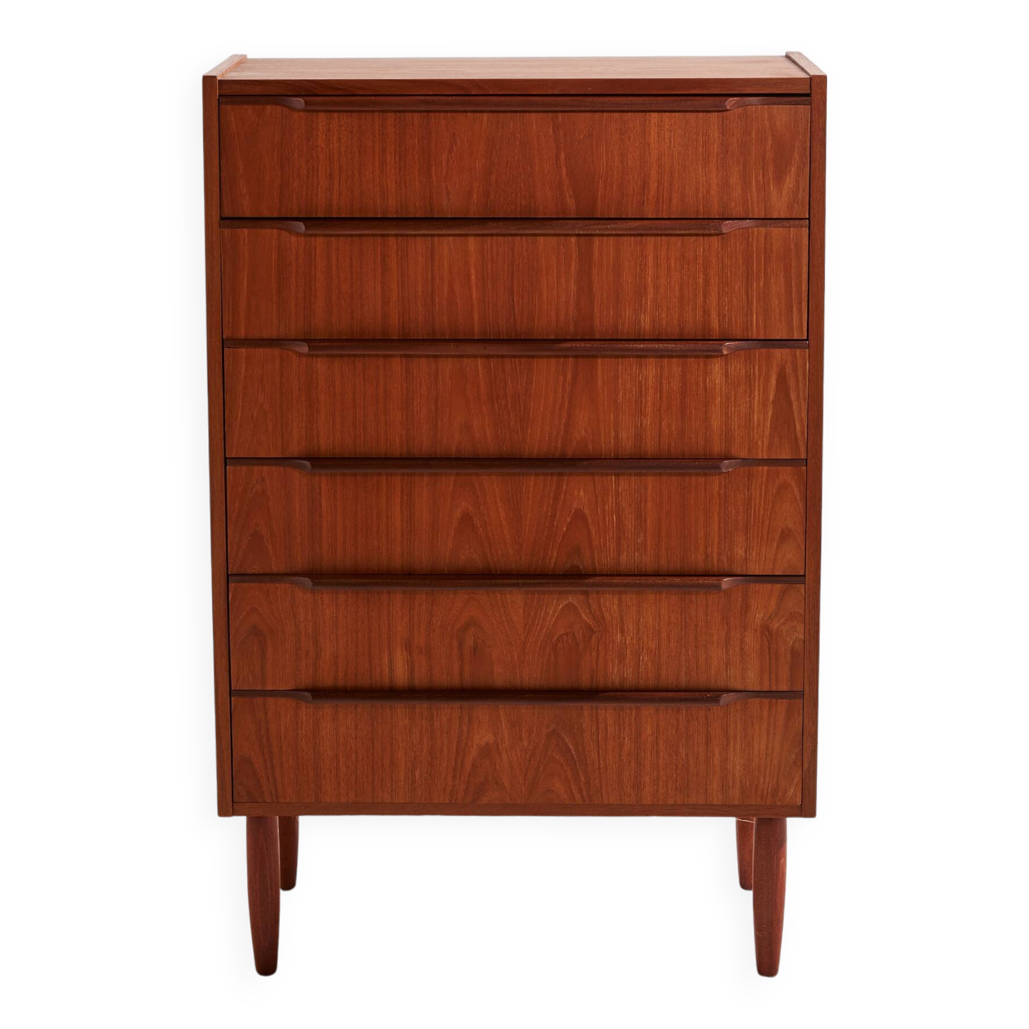 Restored teak dresser