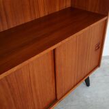 Teak bookcase, Danish design, 1970s, production: Denmark