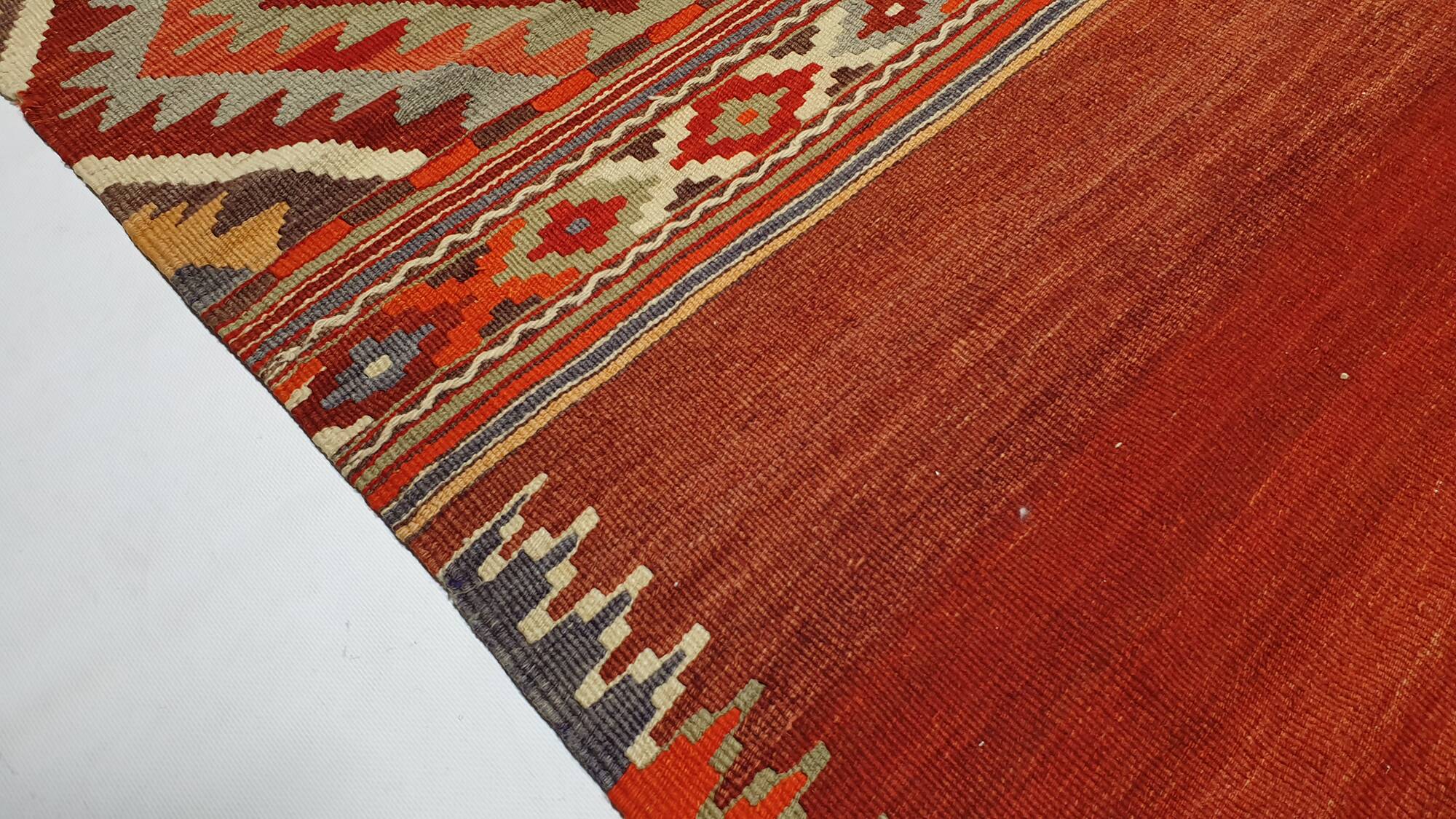 Turkish kilim rug, 229x144 cm, MYK-814