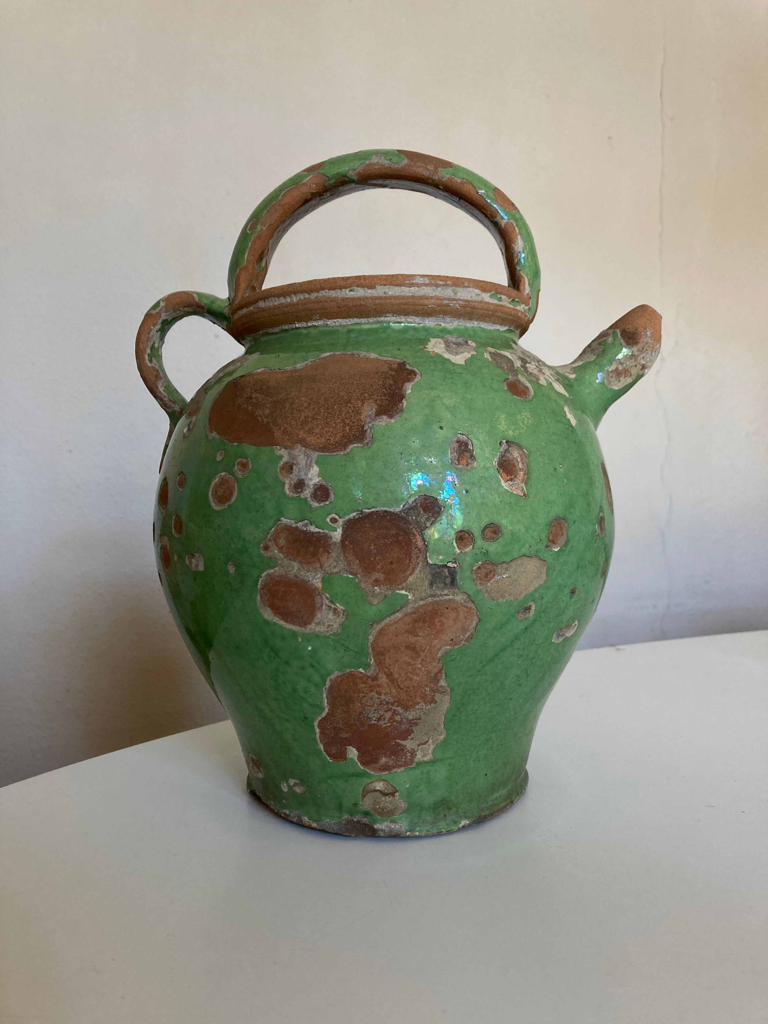 Jarre terre vernissée de Dieulefit 1950