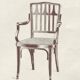 Office chair no. 327 by Kolo Moser for J.J. Kohn