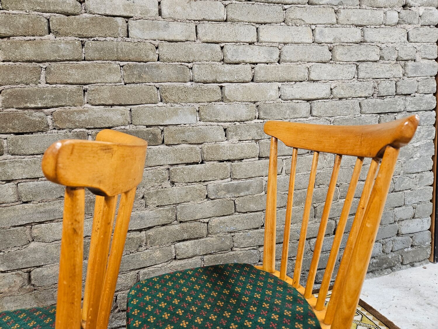 Set de 4 chaises bistrot modèle Baumann année 70'