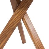 Pierre Chapo. Tabouret modèle S31 en orme naturel. Années 1980