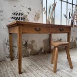 Oak veneer desk 1950