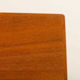 Vintage elevator teak table attr. to Kai Kristiansen, 1960s