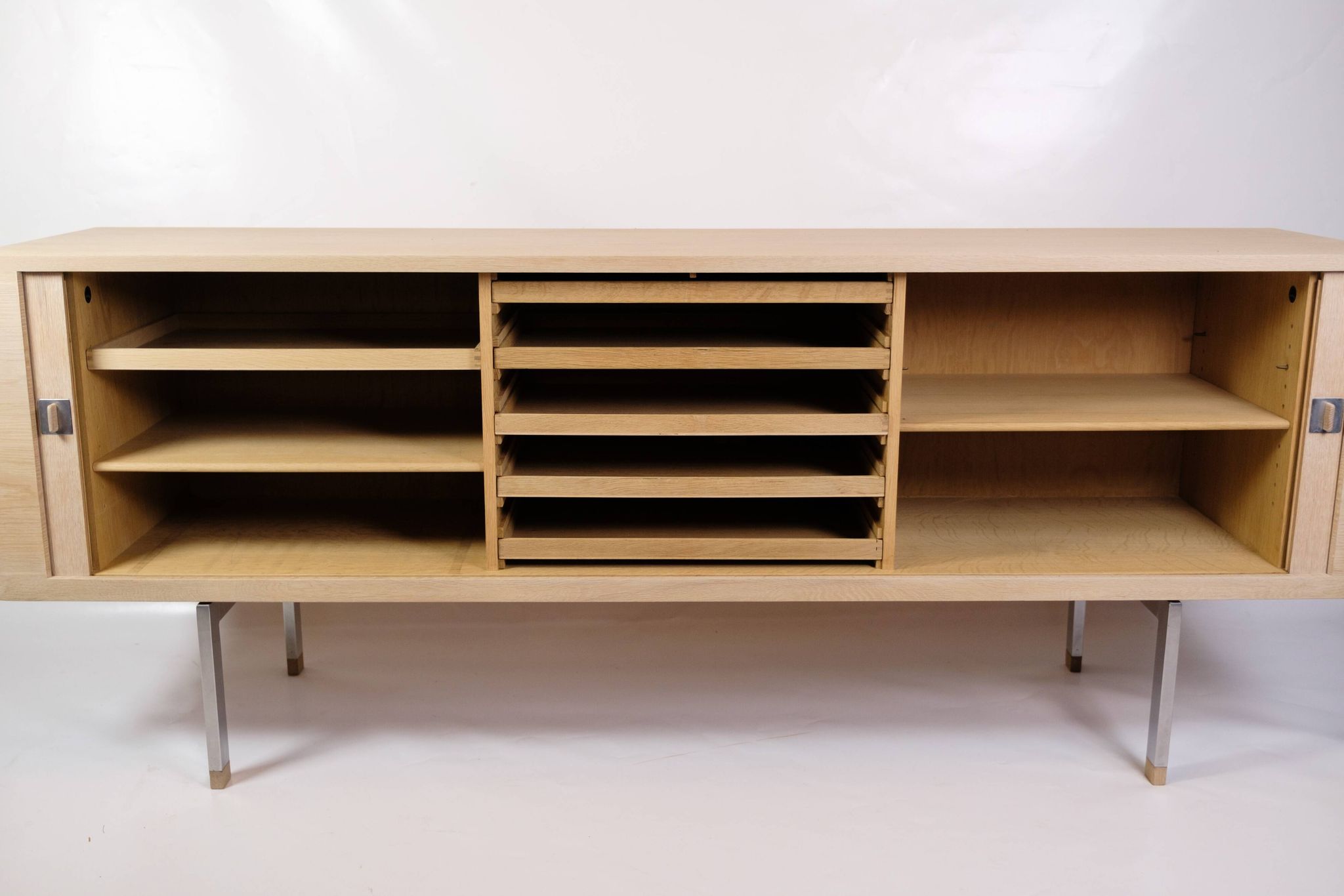 Sideboard Model RY-25 Made In Oak By Hans J. Wegner For RY Furniture From 1960s